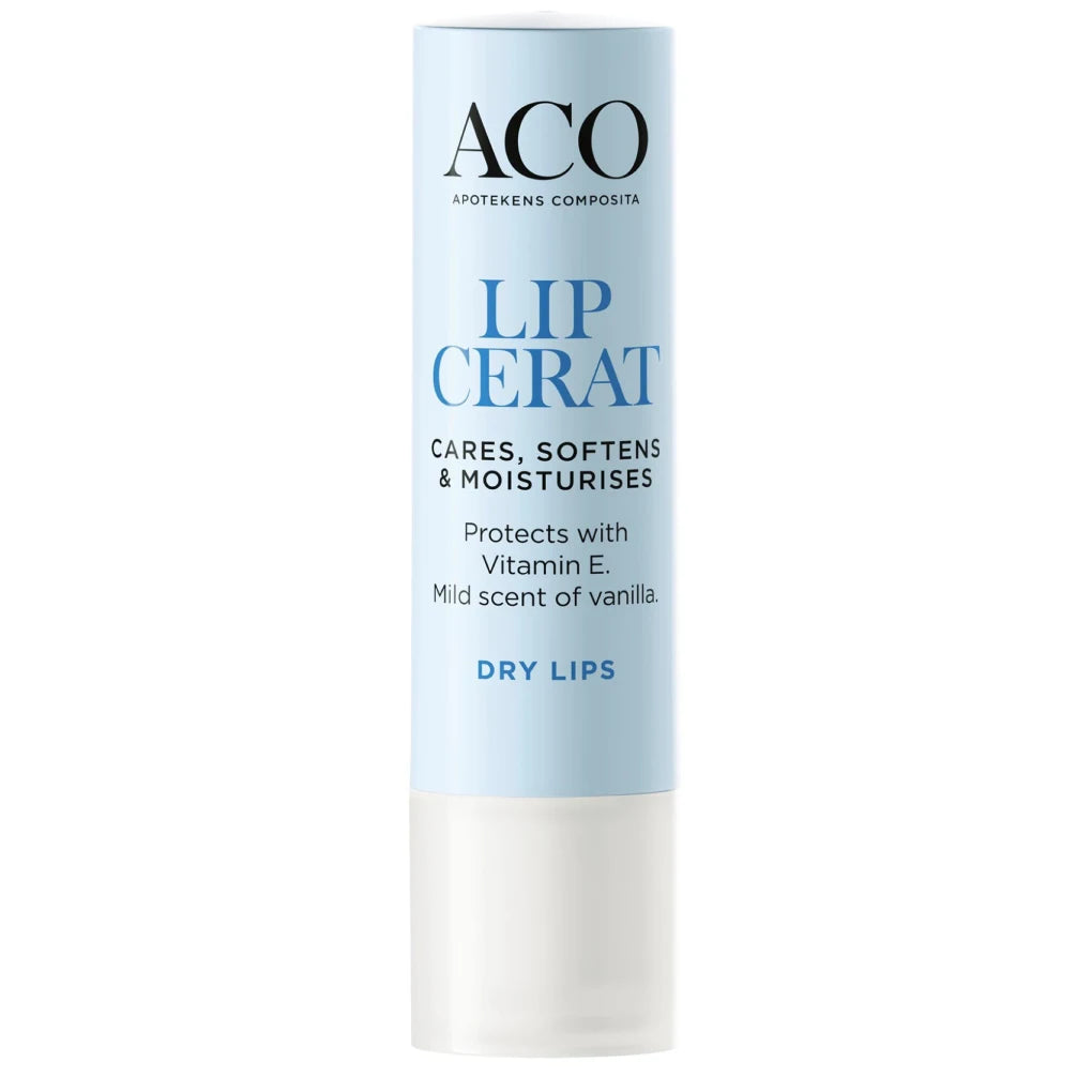 ACO Face Lip Cerat – Protective Lip Balm with Vitamin E | 4.6 g (0.16 oz)