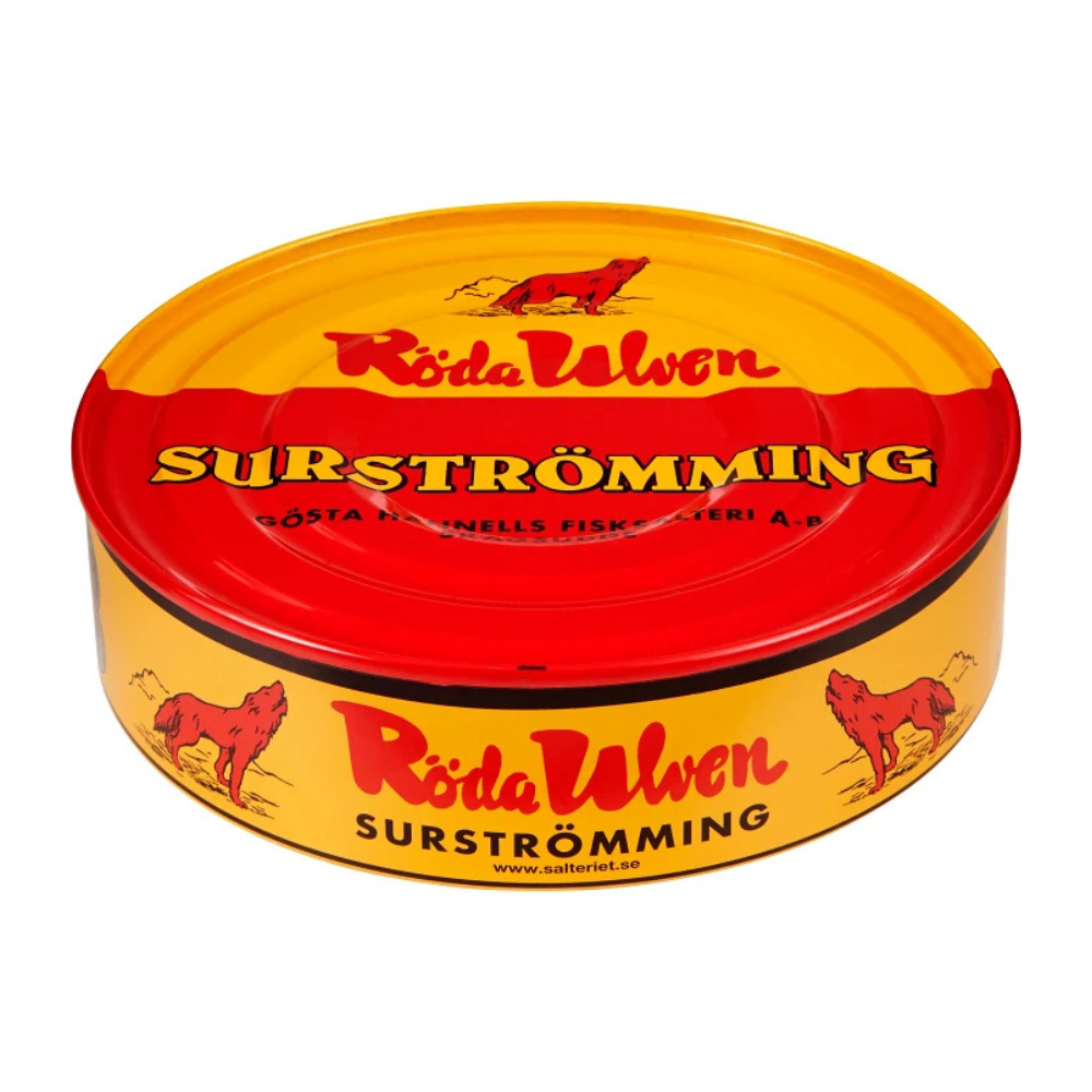 Röda Ulven Surströmming – Traditional Swedish Fermented Herring | 300 g (10.6 oz)