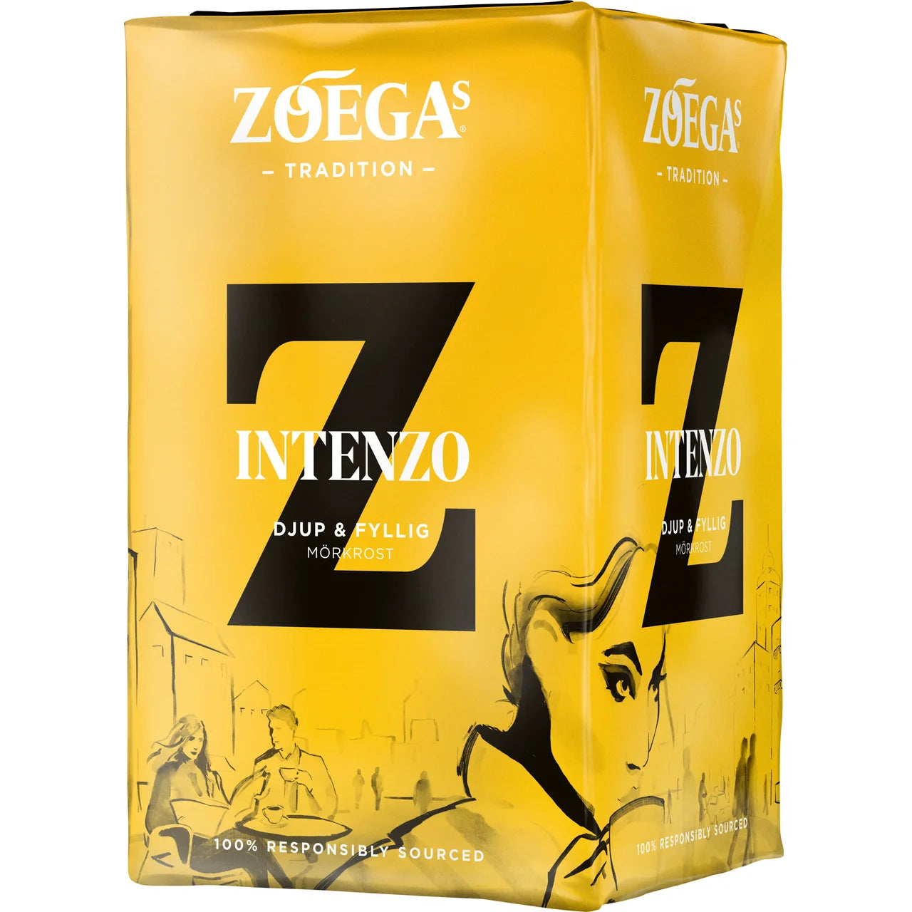 Zoégas Intenzo – Bold Dark Roast Swedish Filter Coffee | 450g (15.87 oz)