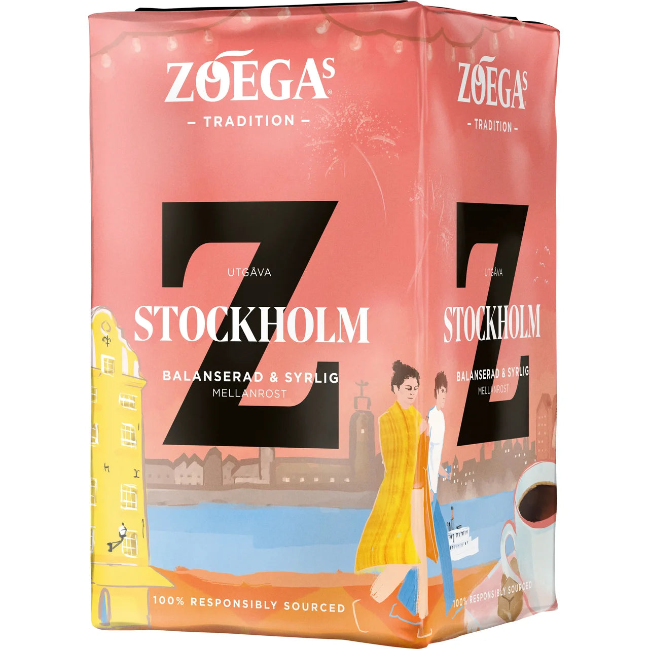 Zoégas Stockholm – Refined Swedish Capital Filter Coffee Blend | 450g (15.87 oz)