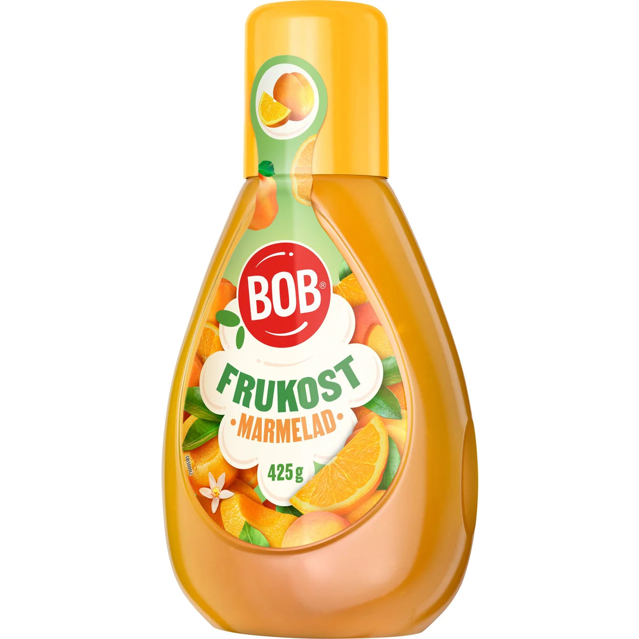 BOB Marmelad Frukost Squeezy – Swedish Breakfast Marmalade in Squeezable Bottle | 425g (15.00 oz)