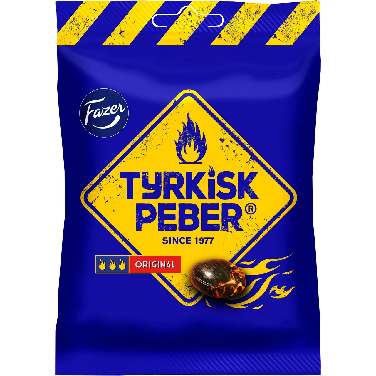 Fazer Tyrkisk Peber – Classic Nordic Salty Licorice Candy (Salmiak) | 150 g (5.29 oz)