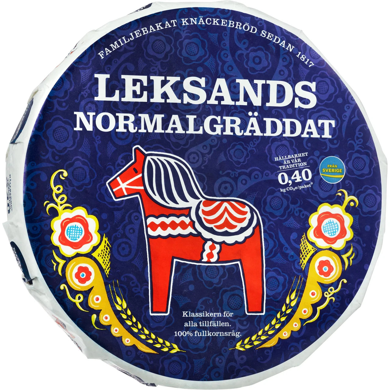 Leksands Knäckebröd Normalgräddat – Classic Swedish Crispbread Family Pack | 830g (29.28 oz)