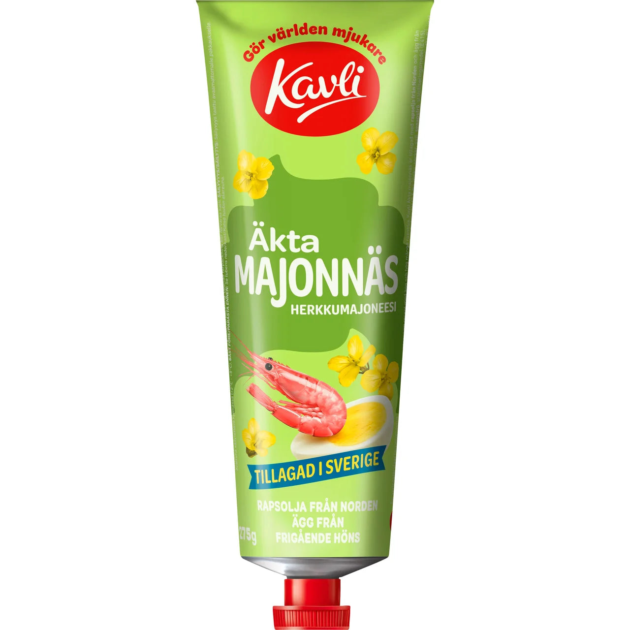 Kavli Real Mayonnaise – Traditional Swedish Mayonnaise | 275 g (9.70 oz)
