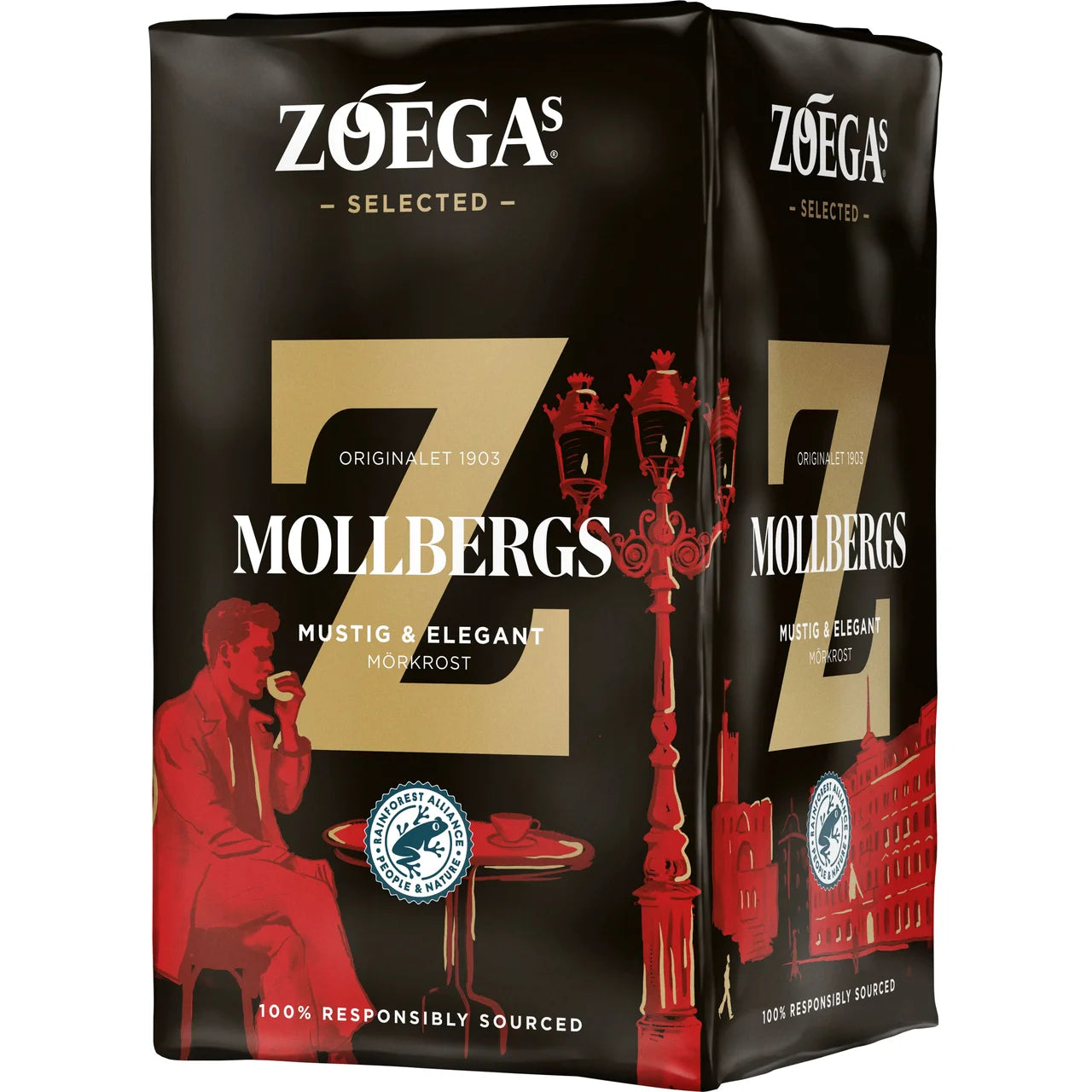 Zoégas Mollbergs Blandning – Classic Swedish Filter Coffee Blend | 450g (15.87 oz)