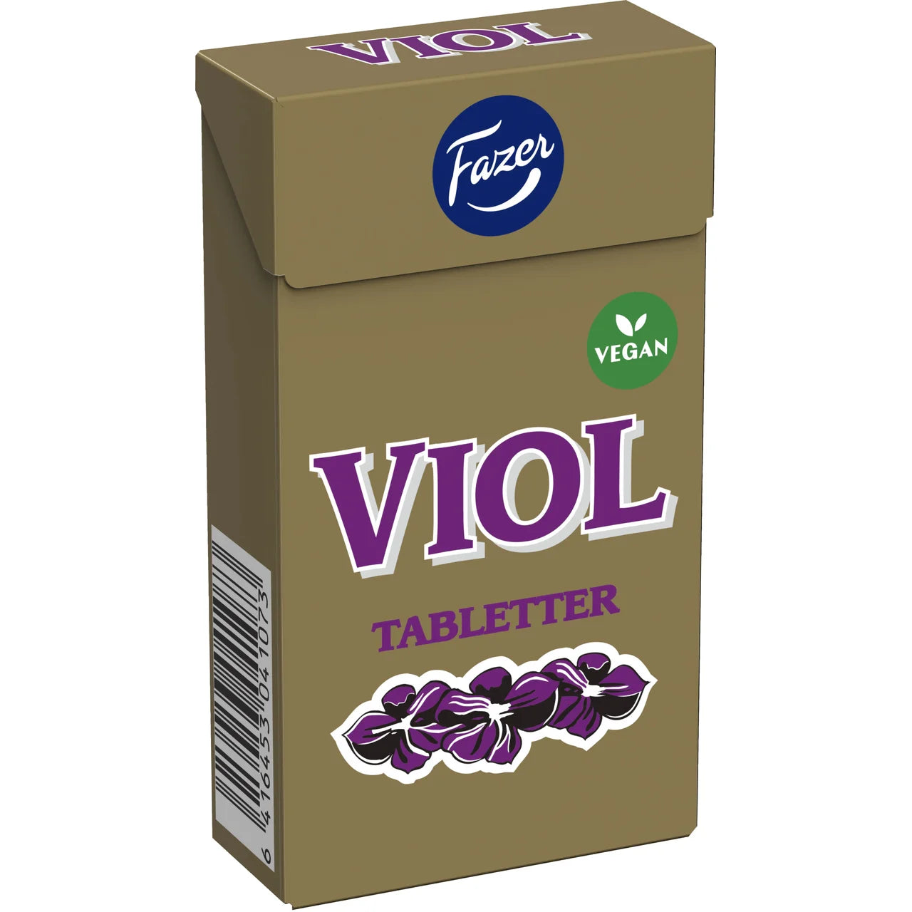 Fazer Viol Pastilles – Nordic Violet-Flavored Mini Pastilles in Pocket Tin | 38 g (1.34 oz)