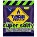 Fazer Tyrkisk Peber Super Salty Sugar Bags – Strong Nordic Salmiak Powder Candy | 80 g (2.82 oz)