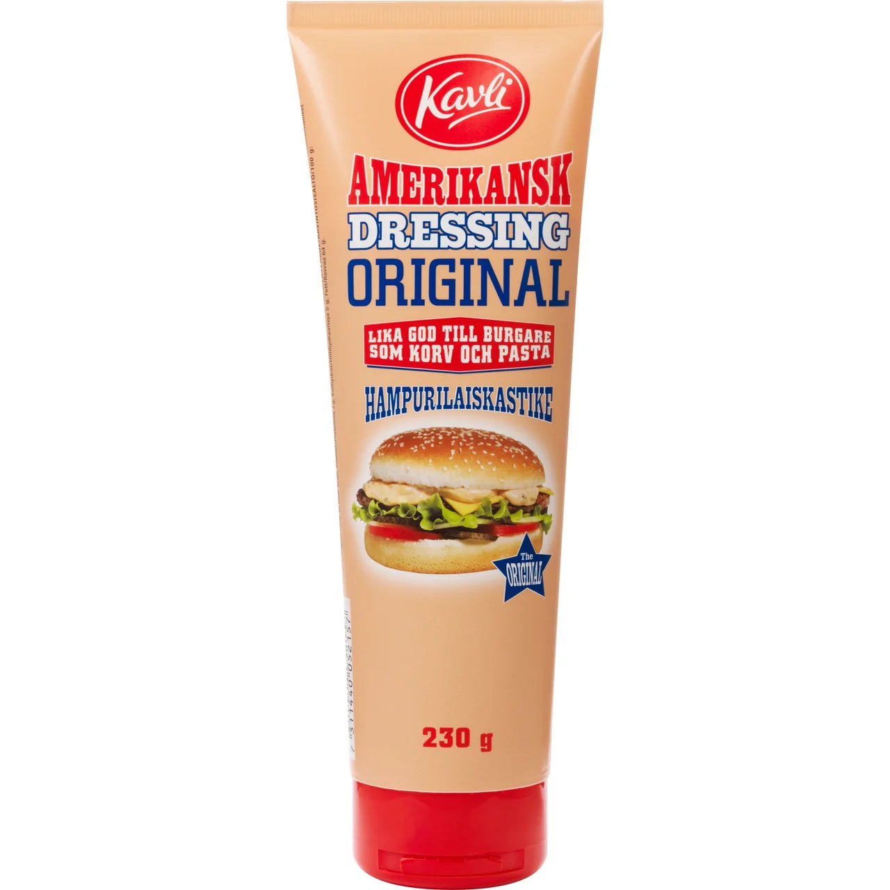 Kavli American Dressing Original – Classic Swedish-Style Creamy Dressing | 230 g (8.11 oz)