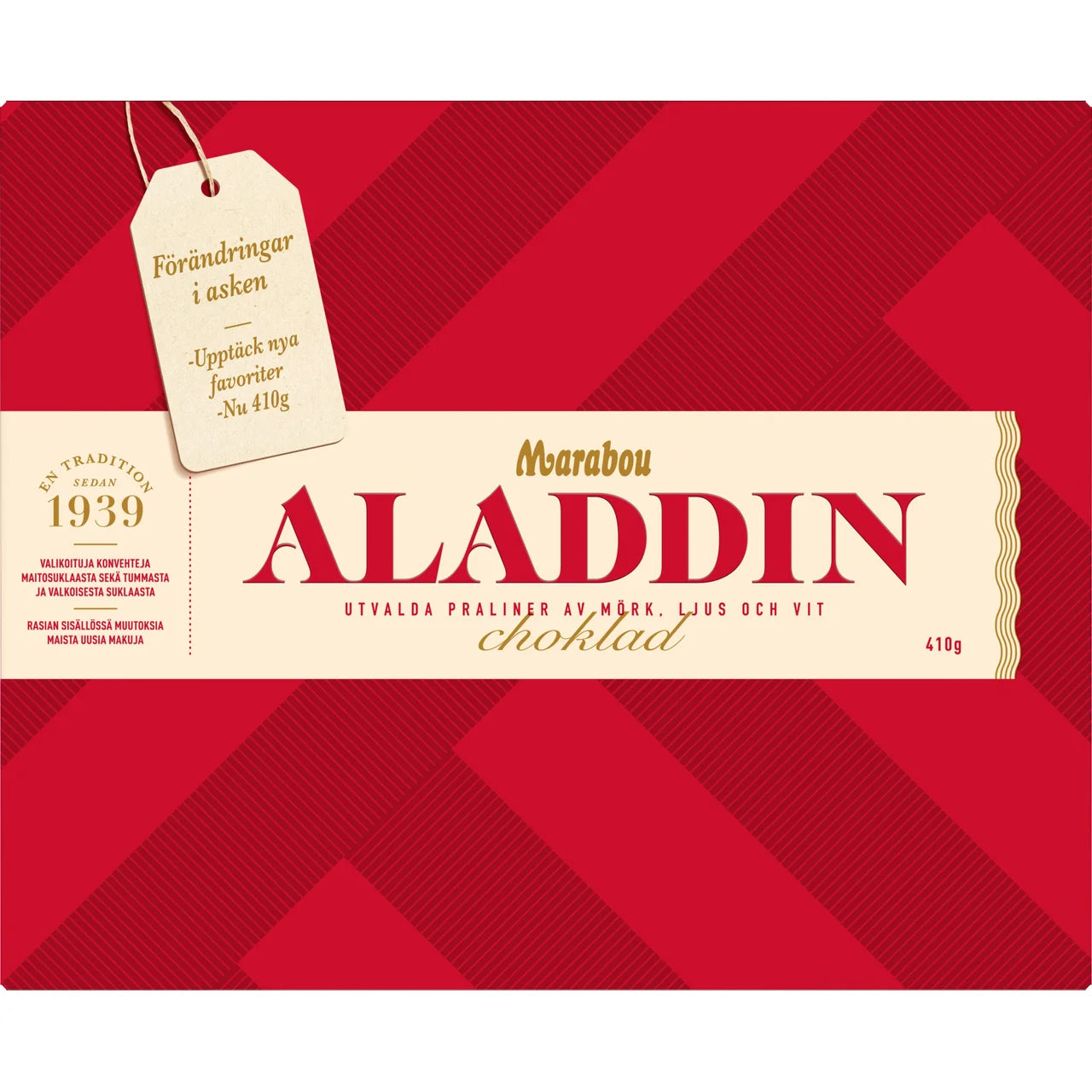 Marabou Aladdin Chocolate Box – Sweden's Most-Loved Praline Assortment | 410 g (14.46 oz)