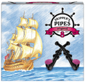 Malaco Skippers Pipes Licorice – Swedish Soft Licorice Pipes 8-Pack | 136 g (4.80 oz)